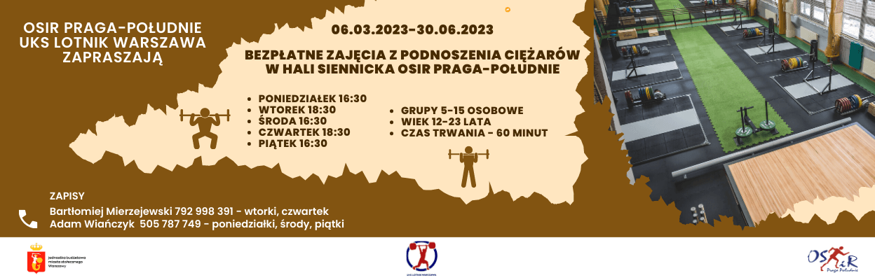 Zajęcia z podnoszenia ciężarów